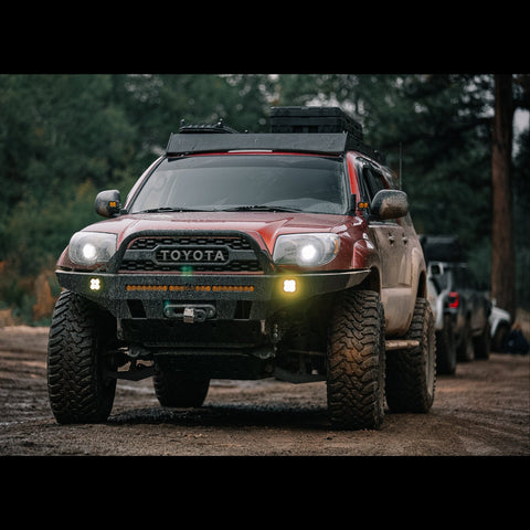 Salsa red pearl 4Runner Overland Series Front Bumper 4th Gen 2003-2009