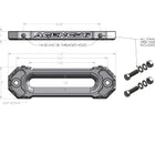 Modern Fairlead (1.0" Thick) - Black