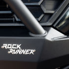 Detail view of clean welds of the Tacoma Rock Runner Front Bumper 
