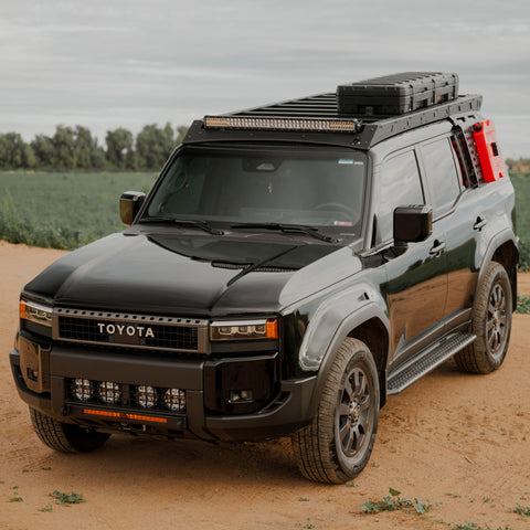 Land Cruiser Roof Rack with Optional Light Bar Mount / 250 Series / 2024-2025