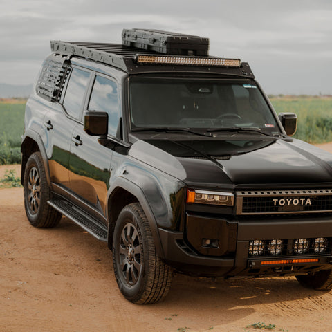Land Cruiser Roof Rack with Optional Light Bar Mount / 250 Series / 2024-2025