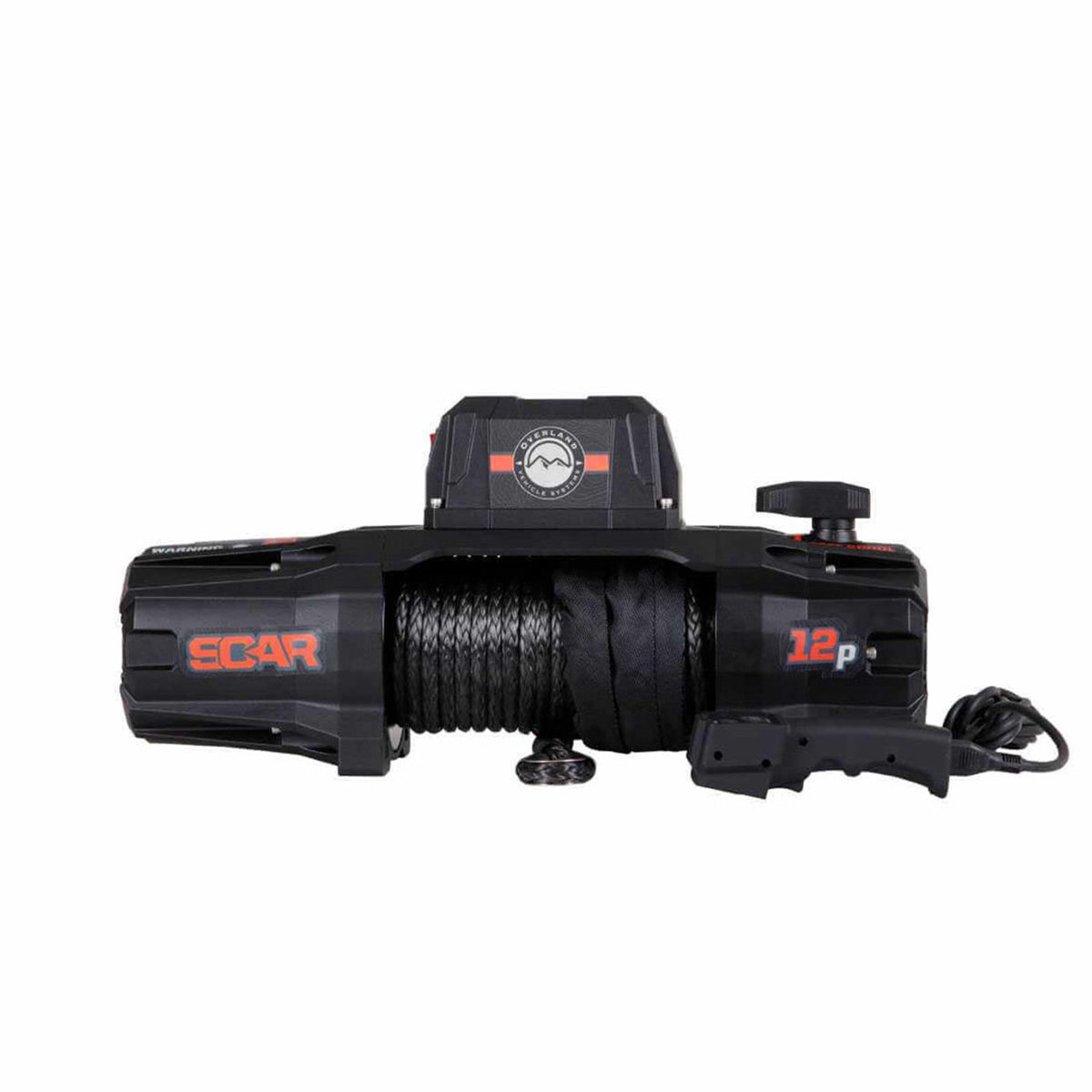 SCAR 12S - 12,000 lb Synthetic Rope Winch