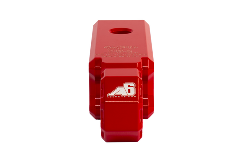 Shackle Block 2" Assembly - Red