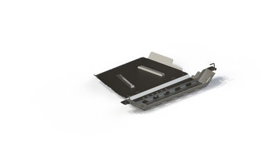 Digital rendering showing the internal structure of the C4 rear skid set for the 4th Gen 4Runner.