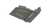 Digital rendering showing the structure and venting on the bottom of the rear skid plate for 4Runners and the GX470.