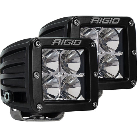RIGID D-Series PRO White Flood Light Pod Pair