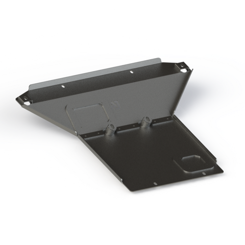 Inside view of the C4 Front Skid Plate for the 2024+ Tacoma.