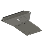Digital rendering showing the construction of the C4 Front Skid Plate for the 4th Gen Tacoma. 