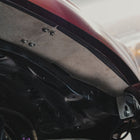View from below of the seam in the two-piece HCFL kit.