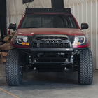 Front view of the Rock Runner front bumper and skid plate.