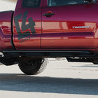 View looking horizontally at the C4 Rock Runner slider showing that it doesn't greatly hamper ground clearance under the frame.