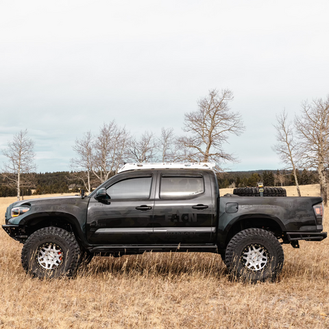 Tacoma showing off the Rock Runner bumpers from C4 Fabrication. 