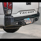 Cover photo for the C4 Overland Rear Bumper for 3rd Generation Toyota Tacomas with the background faded out and emphasis on the vehicle and its bumper.
