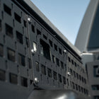 Close up view of driver side Tacoma Bed Side MOLLE Panels