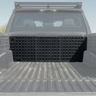 4th Gen Tacoma Bed Cab Storage Panels installed for maximum storage