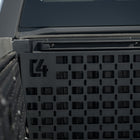 Close up view of 4th Gen Tacoma Bed Cab Storage Panels by C4 Fabrication