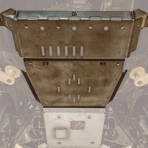 yukitty Lexus GX470 Rear Skid Plates / 2003-2009 | C4 Fabrication