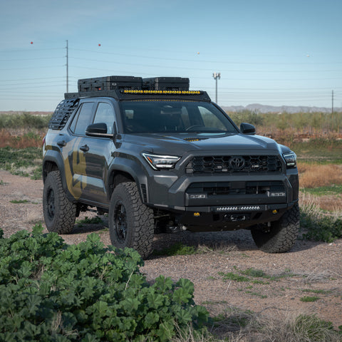 High Clearance Additions for the 6th Gen 4Runner Lo-Pro Bumper in desert landscape