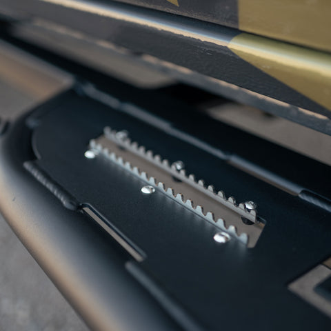 Optional grip-plates on the Rock sliders for the 6th Gen Toyota 4Runner