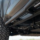 Bottom Side of the Rock sliders for the 6th Gen Toyota 4Runner