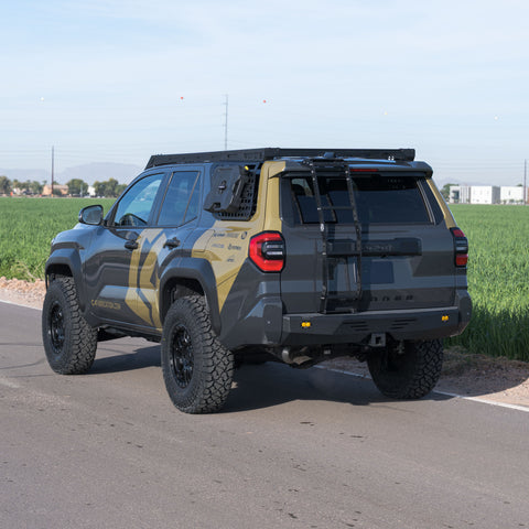 Quarter Angle of the 6th Gen 4Runner Summit Hatch Ladder