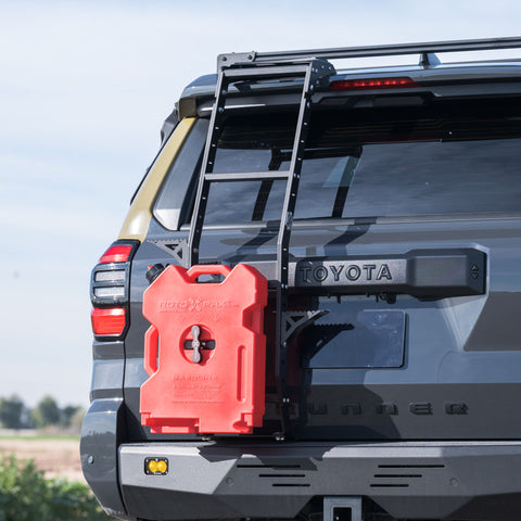 6th Gen 4Runner Summit Hatch Ladder with Rotopax & Steps