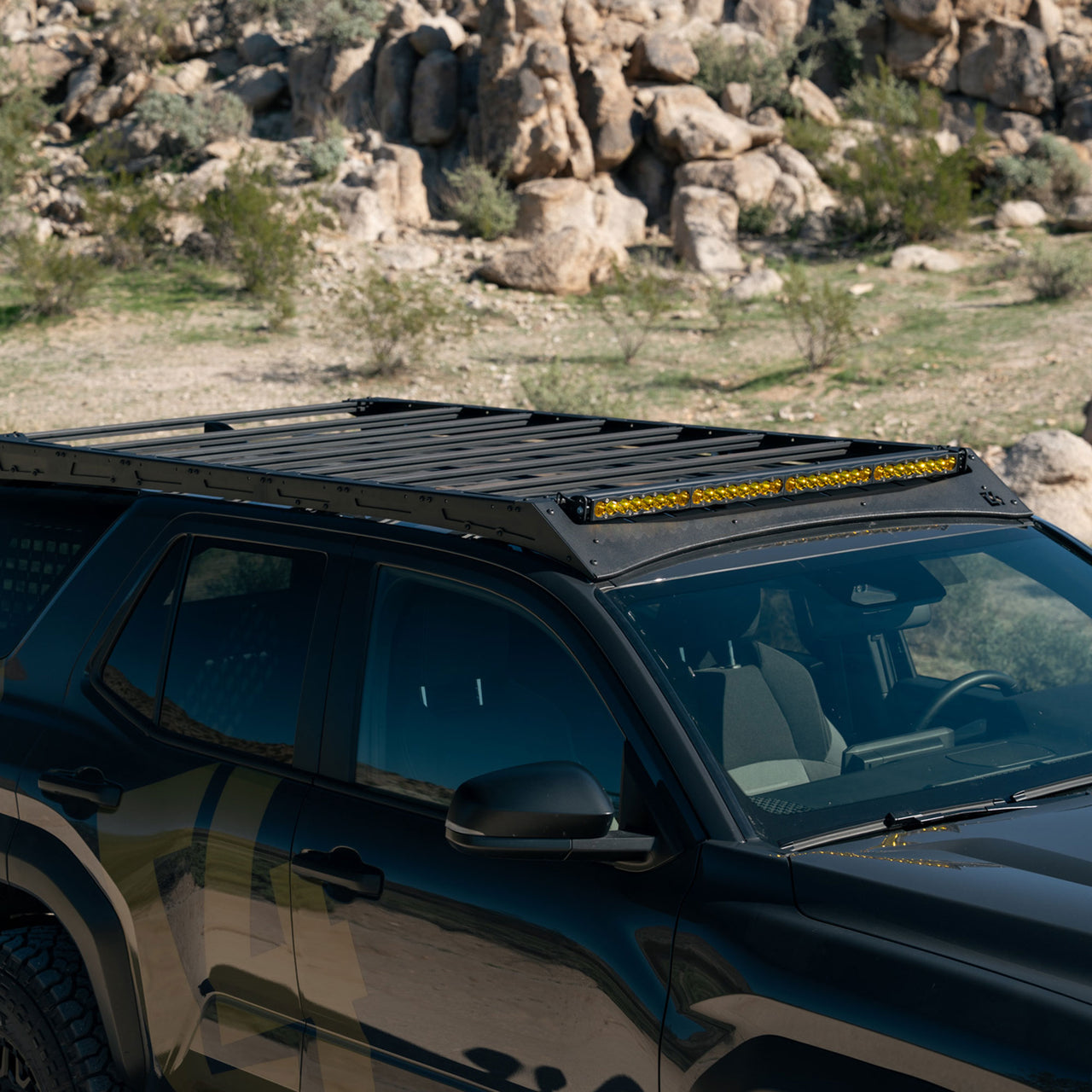 2025+ Toyota 4Runner Roof Rack w/ Light Bar Mount & C4 Fabrication