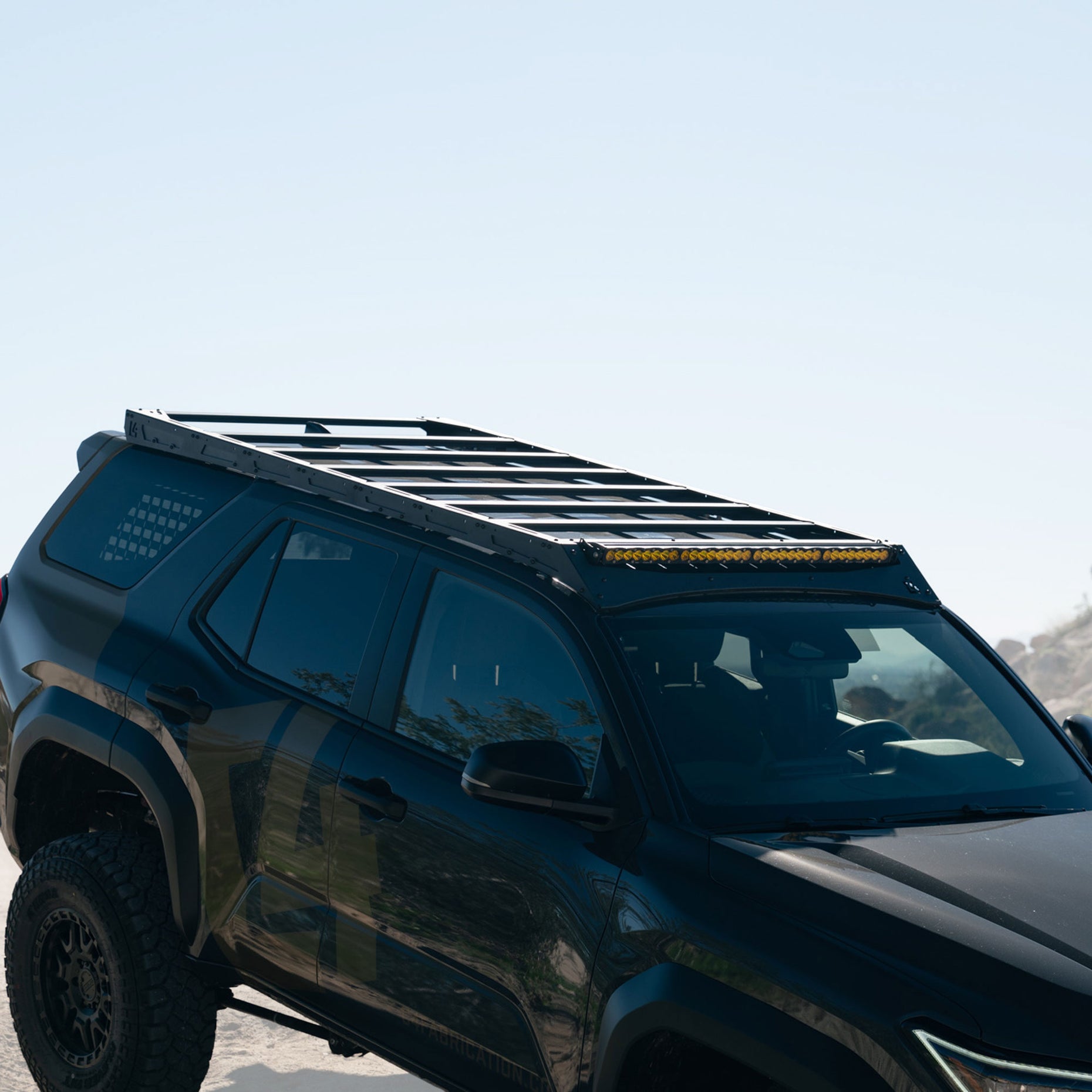 2025+ Toyota 4Runner Roof Rack w/ Light Bar Mount & C4 Fabrication