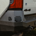 Alternate view of the sensor plates in the C4 Overland rear bumper.