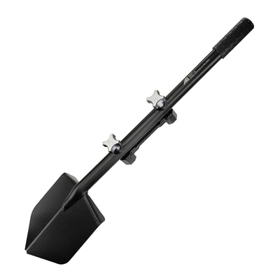 Shovel / Mount Combo - Black LONG Shovel / Black SSM with Knobs