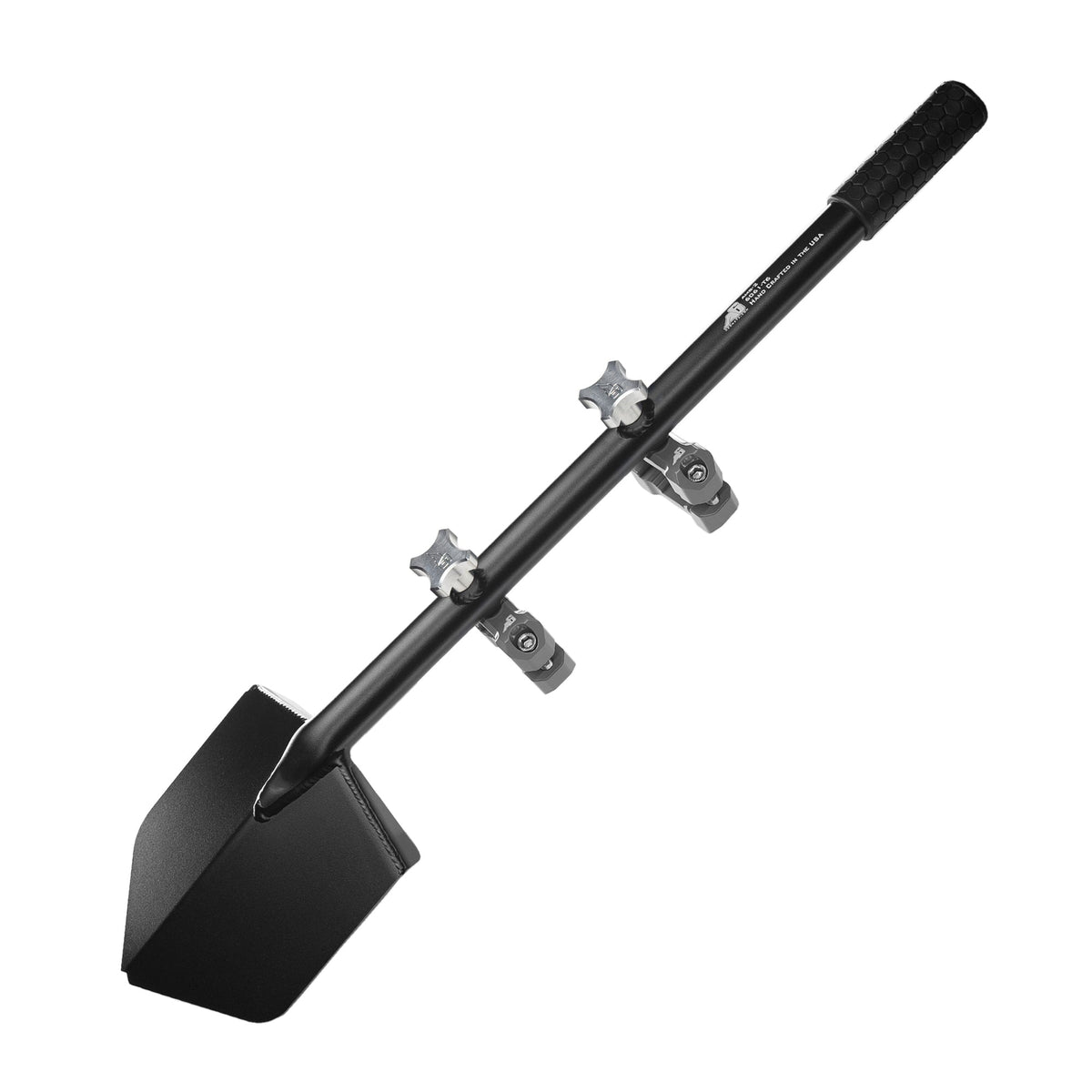 Shovel / Mount Combo - Black LONG Shovel / Grey UMD with Knobs