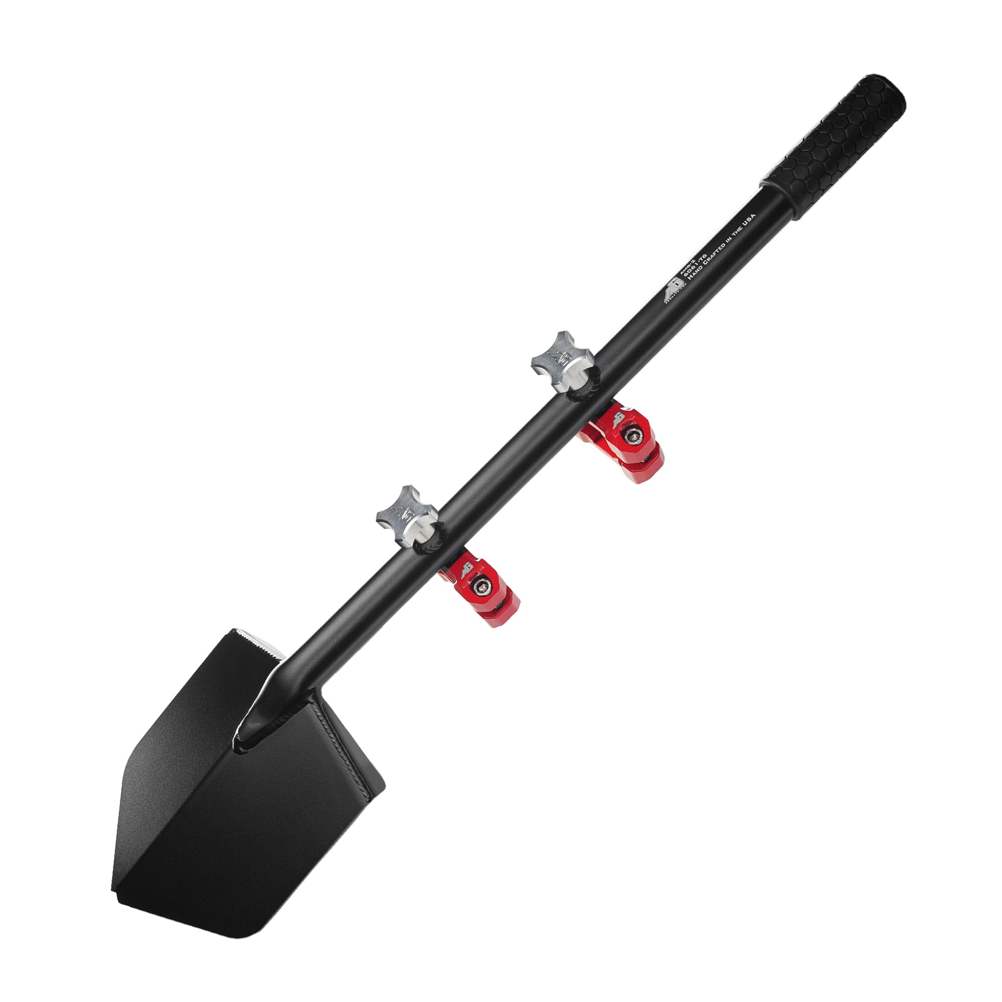 アクセサリー SHOVELHEAD MASTER BOOK for BIG TWIN Shovel / Mount Combo - Black LONG Shovel / Red UMD with Knobs | C4
