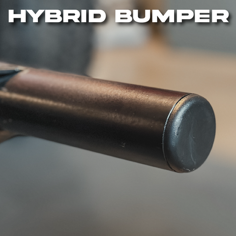 Trimmed and capped C4 Hybrid bumper.