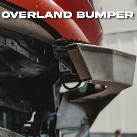 Trimmed and capped bumper after full installation of the C4 HCFL kit. 