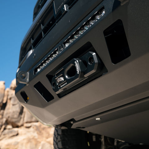 C4 Winch Fairlead Closed Hook installed