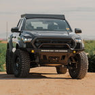 C4 Winch Fairlead Open Hook installed on 4th Gen Tacoma
