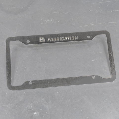 Cover photo for the C4 License Plate Frame with the frame emphasized and the background faded out. 