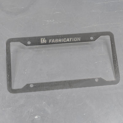 Cover photo for the C4 License Plate Frame with the frame emphasized and the background faded out.