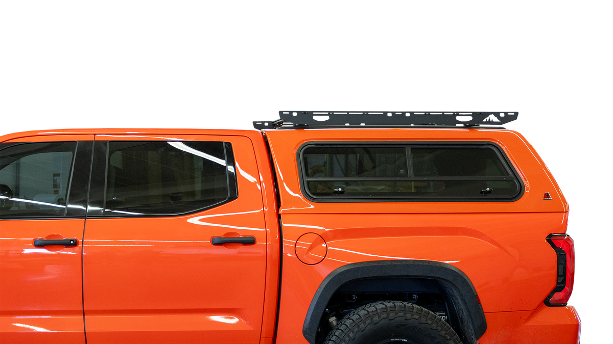 Truck cap rack system sale