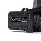 DV8 Xtract 12k Synthetic Rope Winch, Xtract logo on left side