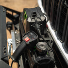 Included DV8 Xtract 12k Synthetic Rope Winch controller.