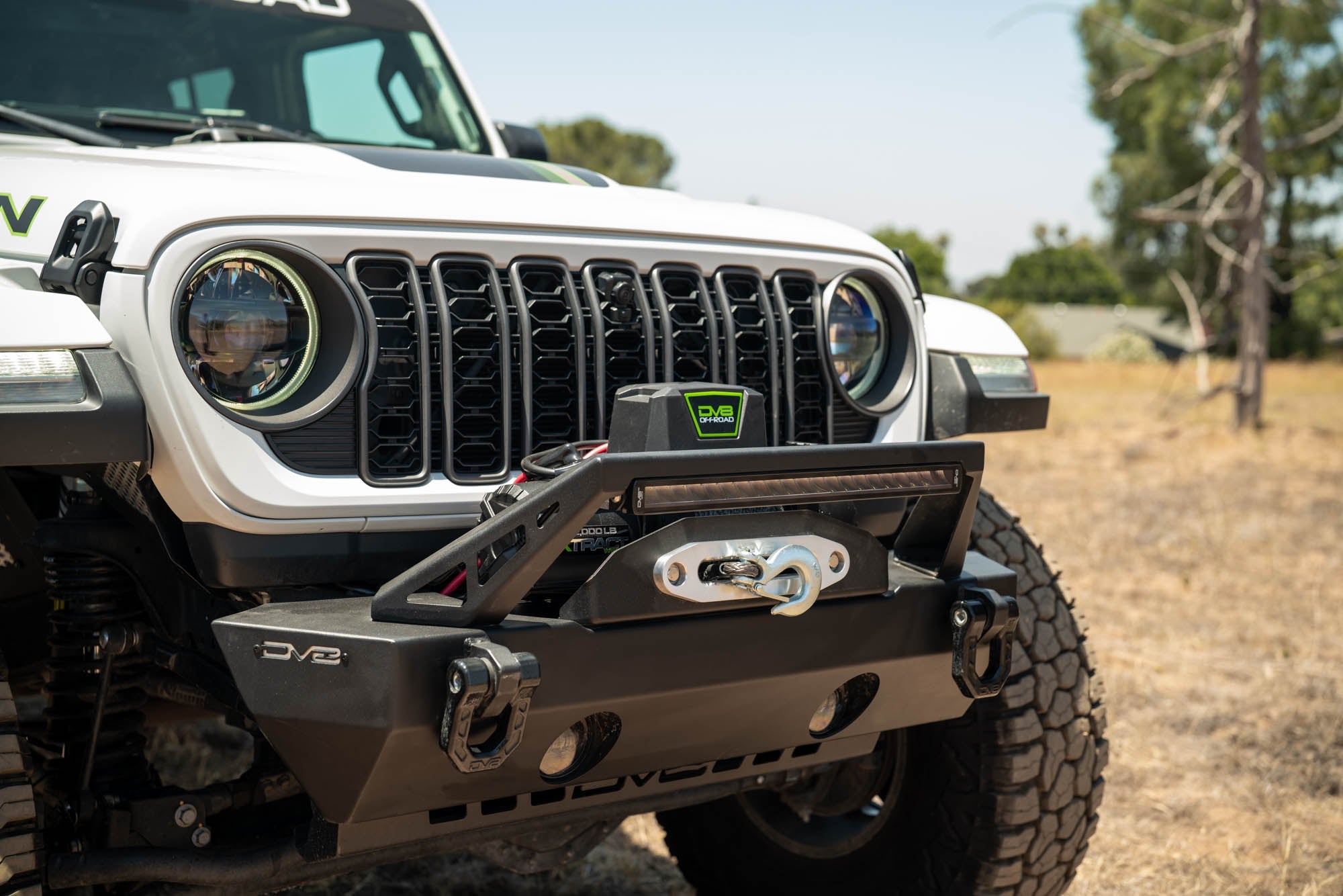 Xtract 12K Winch | Synthetic Rope | DV8 Offroad | C4 Fabrication