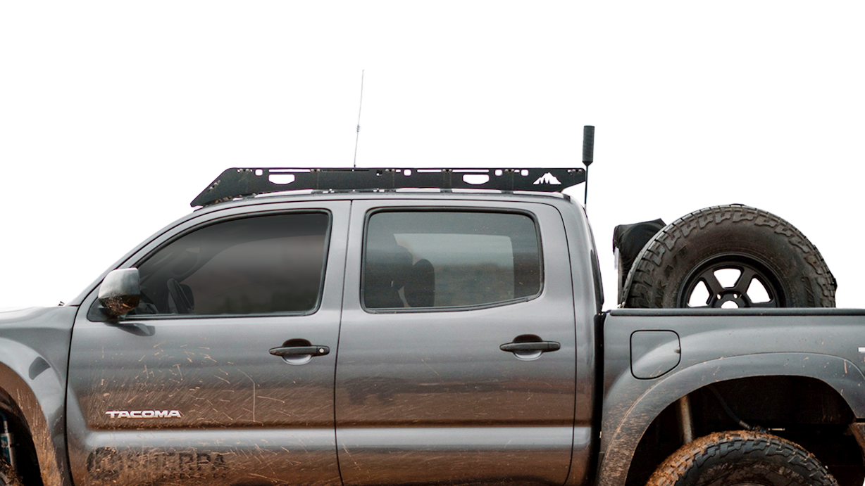 Double Cab Tacoma Roof Rack 2005 2023 Tacoma Sherpa Equipment Co. C4 Fabrication