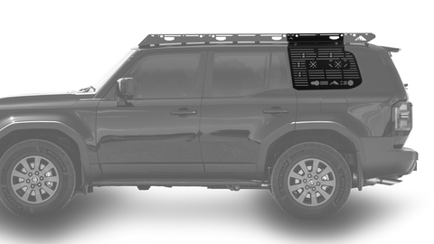 Durable LC250/GX550 Window Panel