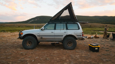 The La Sal 1990-1997 80 Series Land Cruiser Roof Rack