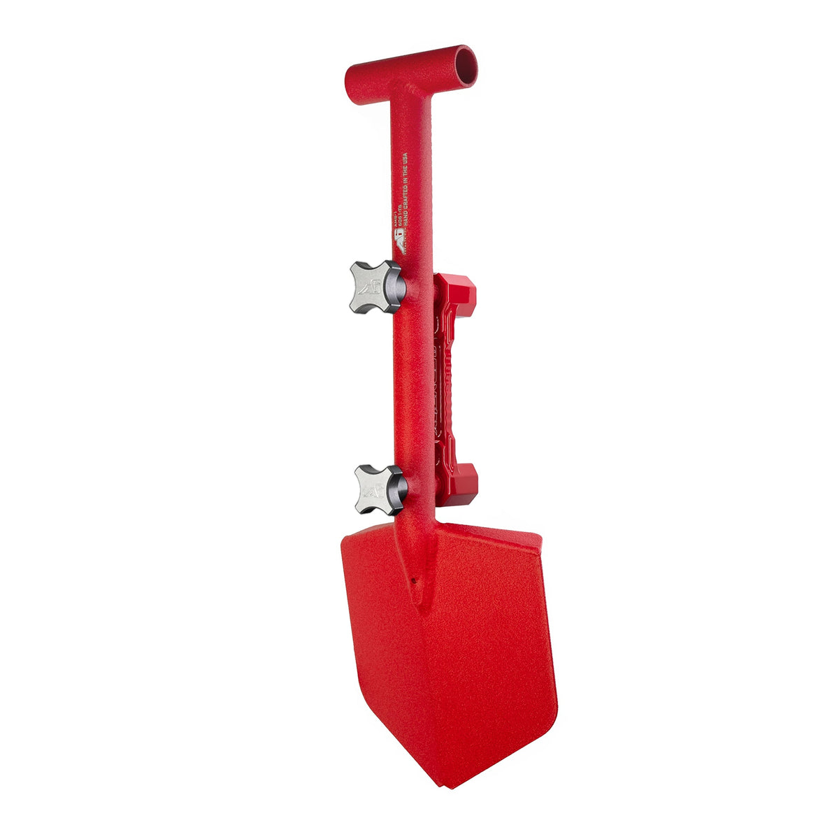 Shovel / Mount Combo - Red Mini Shovel / Red SSM with Knobs