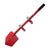 Shovel / Mount Combo - Red LONG Shovel / Red UMD with Knobs