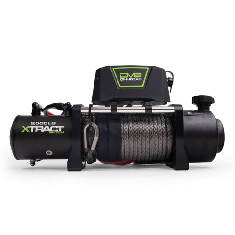 Xtract 9.5k Synthetic Rope Winch by DV8