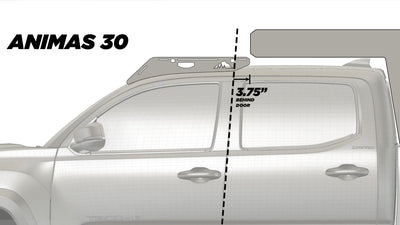 The Animas (2005-2023 Tacoma Camper Roof Rack)