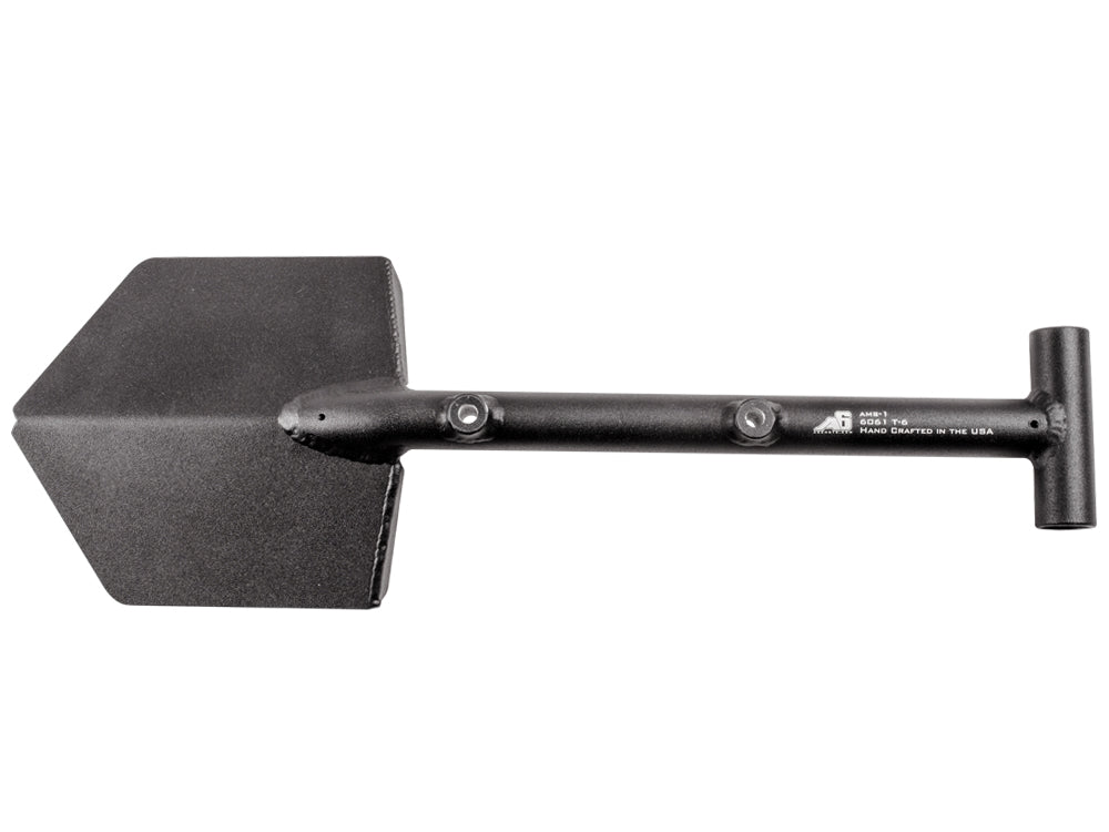 A6™ Adventure Mini Shovel (AMS-1) BLACK | C4 Fabrication